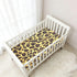 Bseiialft 52 28 Brown Black Leopard Cheetah Crib Sheets for Boys Girls Soft and Breathable Cotton Baby Sheets