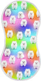 GOODOLD White Dogs Muslin Baby Burp Cloths - Super Absorbent and Soft Burping