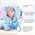 Silicone Pacifier Clip Holder, 4 Pack One Piece Soft Flexible Binky Clips for Boys, Birthday Gift