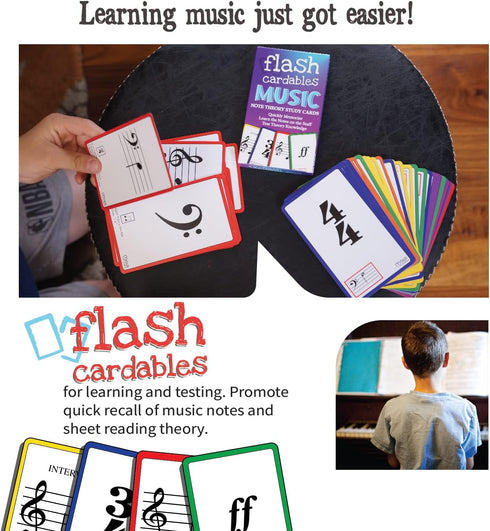 Premium Music Flash Cards