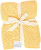 Knit Baby Blanket in Elegant Pattern, Organic Cotton Blankets for Crib or