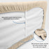 SNOOZYNEST 3 Pack 16" 32" Muslin Changing Pad Cover, Solid Changing Table Pad Cover, Soft Breathable Double Layer Boho