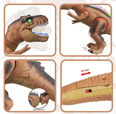 Remote Control T-Rex Dinosaur Toy for Kids