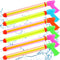 6 Pcs 24" Water Gun Cannon, Colorful Plastic Water Shooters for Outdoor Pool, Beach, and Backyard Play