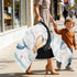 Dalzium Whales Air Balloons Lighthouses Clouds Rainbows Car Seat Cover Baby, Carseat Canopy Cover for Girl Boy