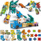 Cyeah Number Robot Math Toys for Kids, 20 Pieces Educational Mathematical Toys
