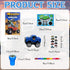 72 Cinrobiye Pcs Monster Truck Party Favors Bulk, Truck Car Coloring Books with Crayons Stickers Stampers Goodie Bag
