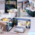 Miniature Doll House Kit, DIY Mini House for Adults, Miniature Kit