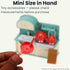 Set 3+ Family Dollhouse Kitchen Miniature Stove, Sink & Oven with Frying Pan, Saucepan, Kettle, Utensils & Cutting
