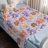 SqtmuHLuo 60x80inch Highland Cow Baby Blanket for Boys Girls Gender Cute Western Farm Animals Highland Cow Floral Boho