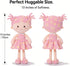 14" Onetoo First Baby Doll Plush Baby Girls Dolls Rag Doll Soft Baby Doll for Girls Sleeping Cuddle Buddy Doll Wear