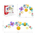 Eners Baby Play Arch Crib Toys, Activity Mobile for Pack and Play, Crib Toys for Babies