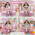 18 Inch Set 2 Emily Rose Wish Crown Doll Dining Wooden Table & Chairs for American Girl Dolls | Premium Dollhouse