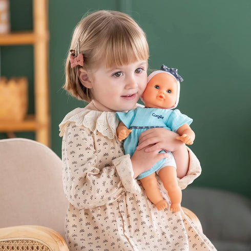 Corolle Bébé Calin Maud Baby Doll - 12" Soft Body Doll, Vanilla-Scented, Sleeping Eyes, Mon Premier Poupon Collection