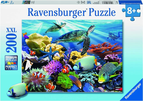 Ravensburger Ocean Turtles 200 Piece Jigsaw Puzzle for Kids, Ideal Gift for Holidays