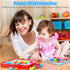 Geekper Button Art Toys for Toddlers - Color Matching Mosaic Pegboard Educational Toys for Kids