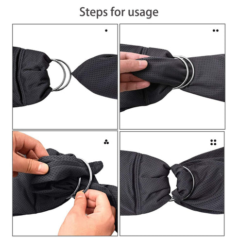 Summer Swimming CUBY Water Baby Sling Carrier Lightweight Breathable Mesh Baby Wraps Carrier Adjustable Ring Sling