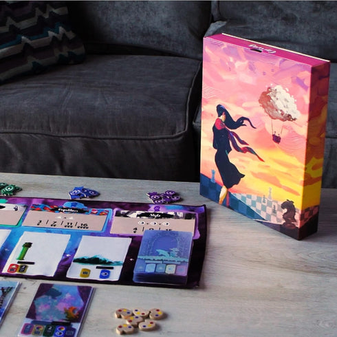 5 14+, Canvas Strategic, Artistic, Card Crafting Game, Solo or up to Players, Age Award-Winning Board Game