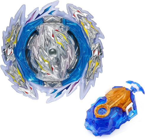 Battling Tops Burst Battle B-189 Guilty Longinus Kr MDS-2 Gyro Toys with B-184 Custom Bey Launcher for Kids