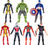 14 pcs Superhero Action Figures Set, 6.5-inch Collectible Models, Exclusive Toys for Kids