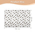siphylline 52" 34" Black and White Illustration Design Stars Brown Extra Large Resuable Changing Pad Covers Water