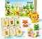 Diosnase Air Dry Clay for Kids - 6 Animal Themed Modeling Clay Kit,