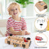 Sproutpia Set 3 Screwdriver Board Montessori Toys for Year Old,Wooden Screw Driver Activities Board, Fine Motor Skills
