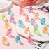 HFAYDZSW 180Pcs Luminous Mini Resin Unicorn Figurines, Glow in The Dark Tiny Unicorn Ornament for Garden, Landscape