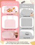 Captainbear 2Pack Silicone Placemats for Baby&Kid, Stain-Proof Non-Slip Baby Place Mat for Restaurant Highchair& Home