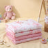 VitalCozy 4 Set 52 28 8 Inches Pcs Pink Bow Ballerina Crib Sheet Newborn Bedding Nursery Baby Sheets for Girl Boys Baby