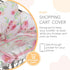 2-in-1 Binxy Baby Cushy High Chair Cover and Shopping Cart Cover for Baby, Comfortable Cover for Grocery Cart