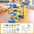 Set 4 5 6 7 8, 3-5, 3D Electric Train Flexible Race Track for Kids Car Track for Toddlers Building Toy Train Track