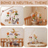Wonderoo by Wowo Baby Mobile for Crib Handmade Hanging Felt Nursery Mobile Fits Most Crib Arms Gender-Neutral Safari