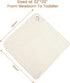 2 Pack 32"x32", 6 100% david's kids Hooded Baby Towels, Large Layer Muslin Cotton Highly Absorbent Boy Bath Towel
