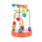 Nuby Colorful Mini Wooden Bead Maze Roller Coaster, Early Educational Toy