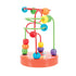 Nuby Colorful Mini Wooden Bead Maze Roller Coaster, Early Educational Toy