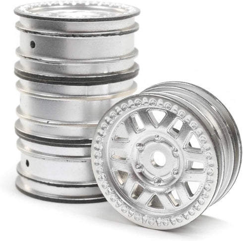 Axial 1.0 KMC Machete Wheels, Satin (4): SCX24, AXI40005