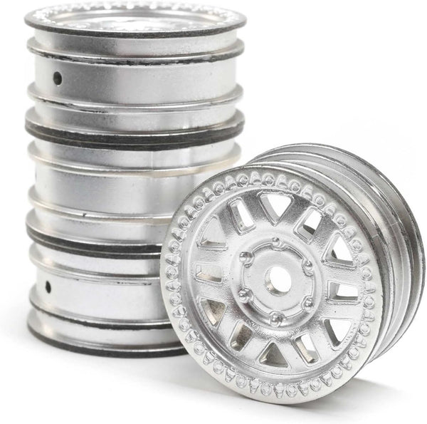 Axial 1.0 KMC Machete Wheels, Satin (4): SCX24, AXI40005