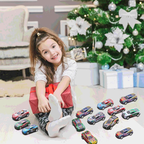 soi-meme 30 Pack Pull Back Cars for Kids,Mini Vehicles Toy Bulk Party Favor Cars Toys,Classroom Treasure Box, Goodie