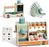 Set Counter 3+ TOP BRIGHT Wooden Ice Cream Pretend Play Toys, Play Kitchen for Kids with Ice Cream & Scoop & Menu