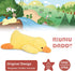 20" 3.3 Niuniu Daddy | Pound Weighted Duck Stuffed Animals for Adults Kids, Giant Weighted Yellow Duck Plush Toy