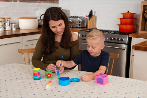 Galt Toys First Pottery Kids' Craft Kits, Clay and Paint for Ages 6 Years Plus