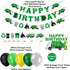 Bessmoso 56 Pcs Garbage Truck Birthday Decoration, Trash Truck Banner, Latex Balloons, Cake Topper, Baby Shower Supplies
