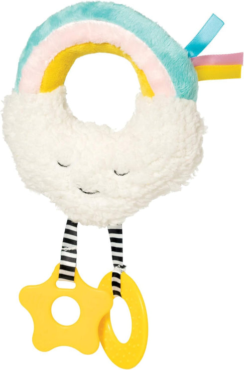 Manhattan Toy Cherry Blossom Days Cloud Rattle with Teething Features