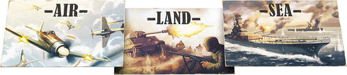 2 14+ Air, Land & Sea Strategy Card Game by Arcane Wonders | Tactical Military Battle Game with Hidden Deployment