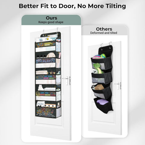 Closet Clastyle Video Gamer Over the Door Organizer Mesh Side Pocket Boy Nursery Hanging Storage Organizer Clothes