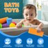 Large Foam Blocks for Toddlers 2-4 Years, Big Building Blocks Set, Soft Stacking Montessori Toys for 18+ Month Olds