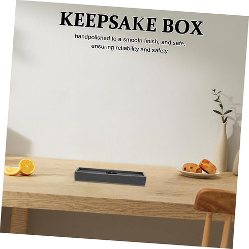 Set ABOOFAN Unique Wooden Pregnancy Test Box Baby Reveal for Mom Baby Shower Present