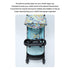Stroller Snack Tray, Universal Tray with Insulated Cup Holder, Snack and Drink Organizer for Babies