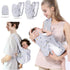 Baby Carrier Newborn to Toddler, 4-in-1 Lightweight Baby Wrap Carrier for Newborns and Older Babies (Grey)